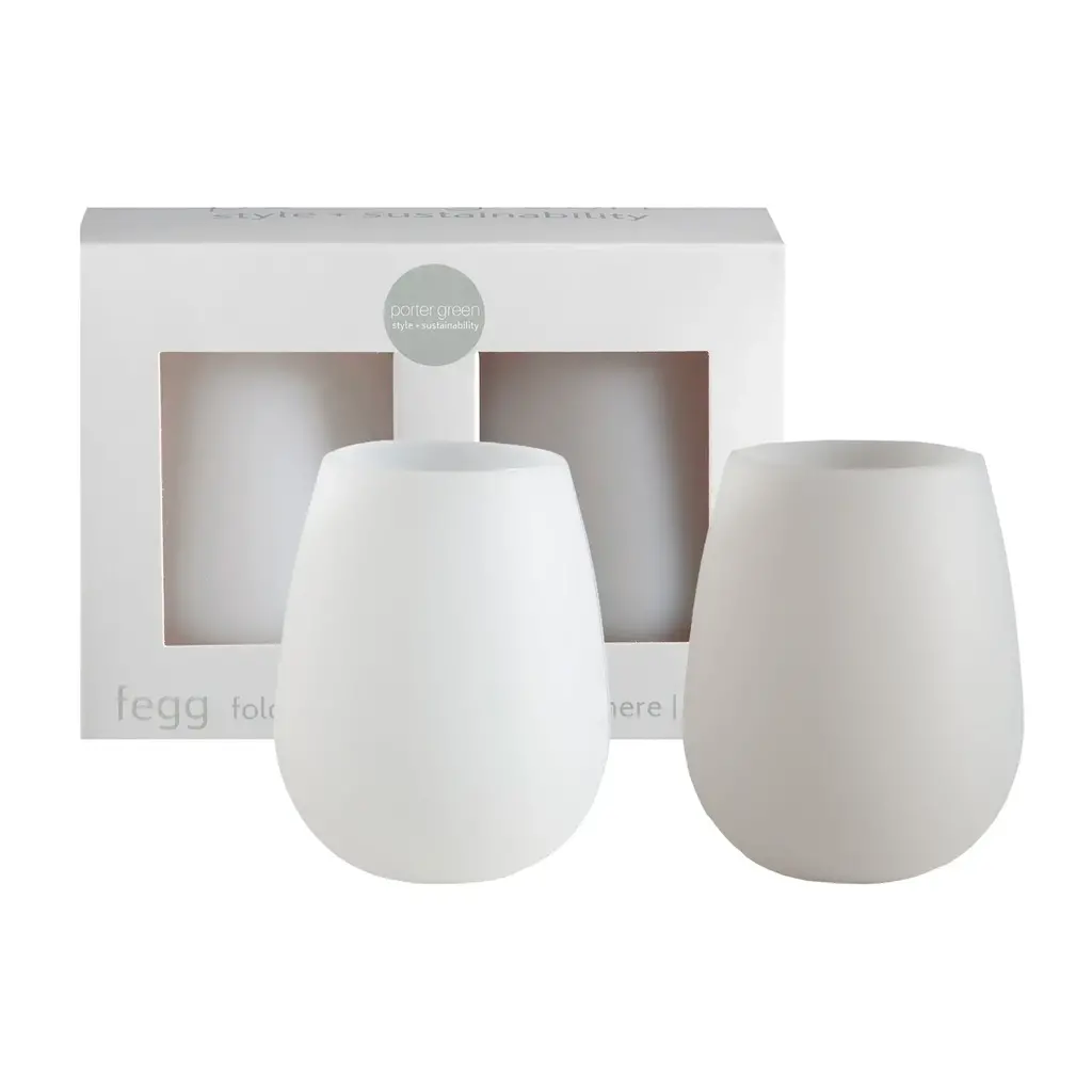 Dove Silicone Stemless Wine Glass