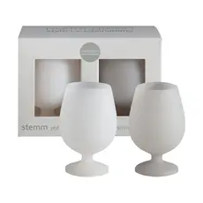 Dove Silicone Wine Glass - Short Stem