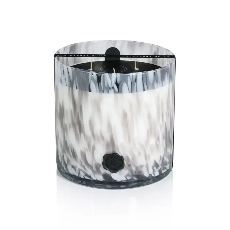 Opal Glass 5 Wick Candle Jar - Lemon Peel, Lavender & Tarragon
