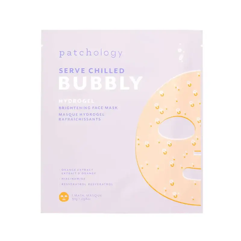 Patchology Bubbly Brightening Hydrogel Mask