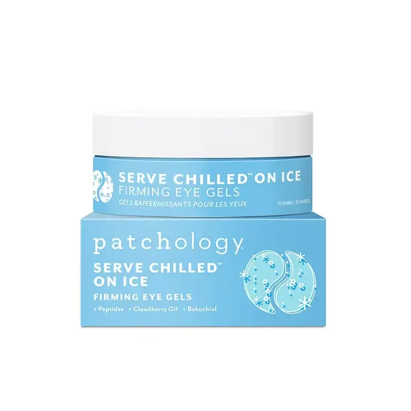 Serve Chilled On Ice Firming Eye Gel Jar
