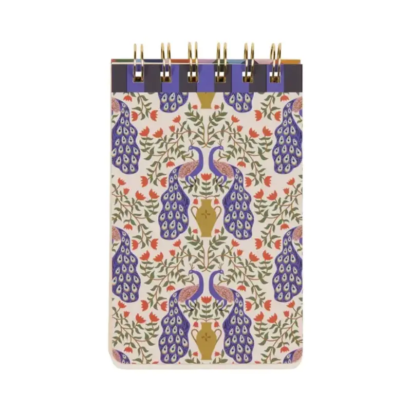 A Dopo Peacock Twin Wire Notepad