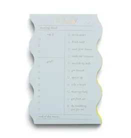 Wavy Daily Notepad - Cloud