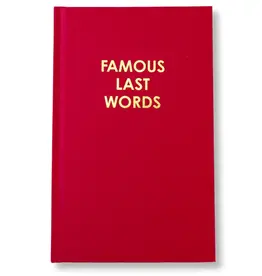 Famous Last Words Journal