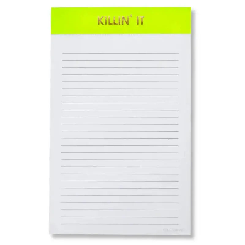 Killin It Notepad