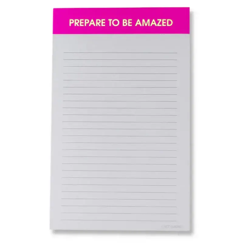 Be Amazed Notepad