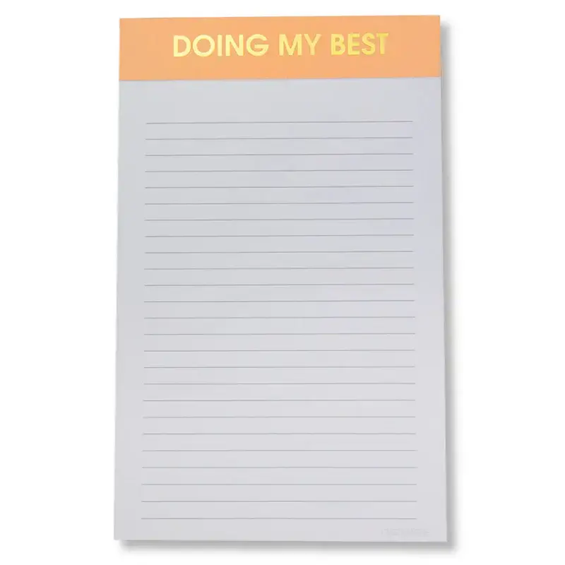 Doing My Best Notepad