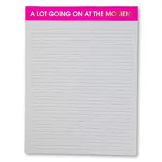 A Lot Going On Memo Notepad