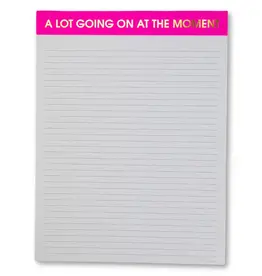 A Lot Going On Memo Notepad