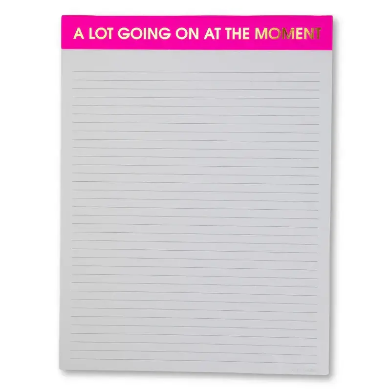 A Lot Going On Memo Notepad