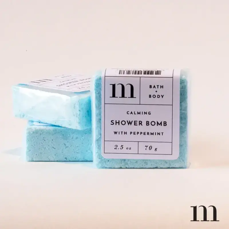 Calming Peppermint Shower Bomb