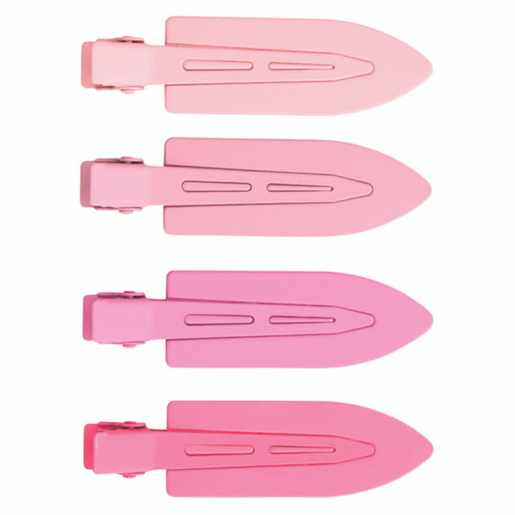 Crease Free Hair Clips - Ombre Pink