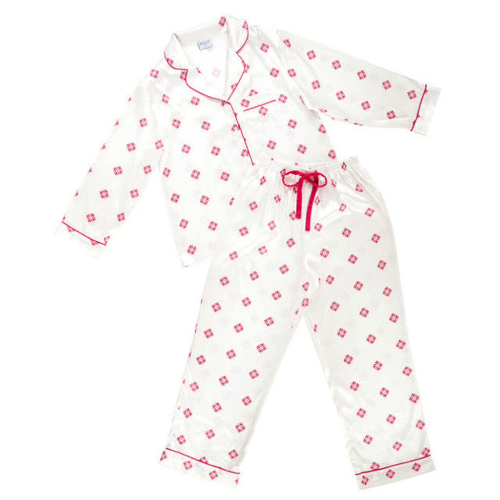 Long Sleeve PJ Set - Moroccan - Large