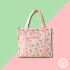 The Darling Effect AXO Quilted Tote Bag