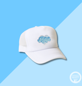The Darling Effect ADPI White Trucker Hat