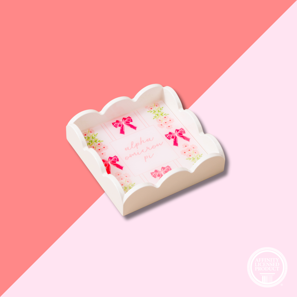 The Darling Effect AOPI Scallop Trinket Tray