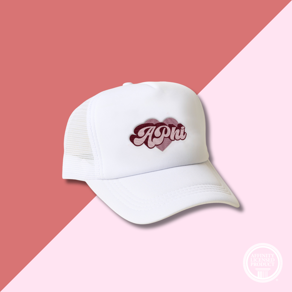 The Darling Effect APHI White Trucker Hat