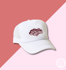 The Darling Effect APHI White Trucker Hat