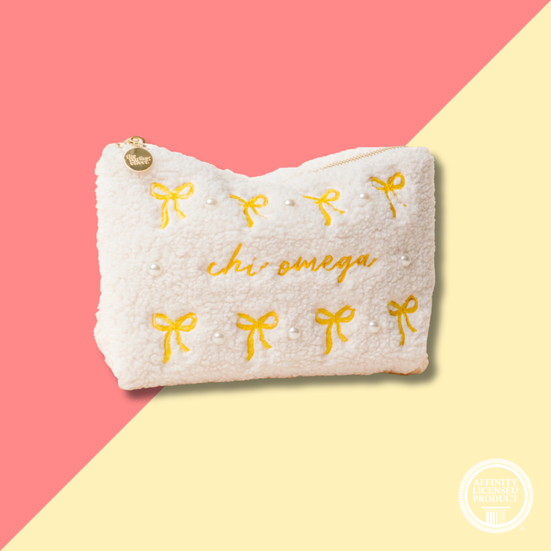 The Darling Effect CHIO Bows & Pearls Teddy Pouch