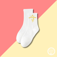 The Darling Effect CHIO Embroidered Crew Socks