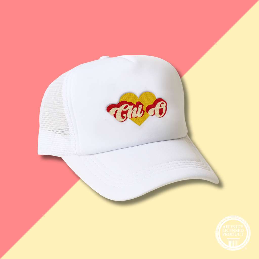 The Darling Effect CHIO White Trucker Hat