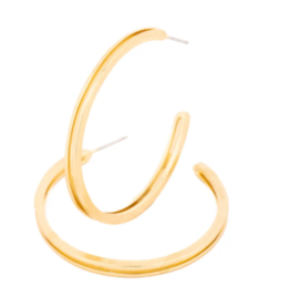 Raelynn Earrings - Large Gold