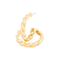Everly Earrings - Medium Gold