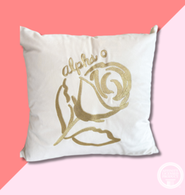 Over The Moon AOPI Velvet Square Pillow