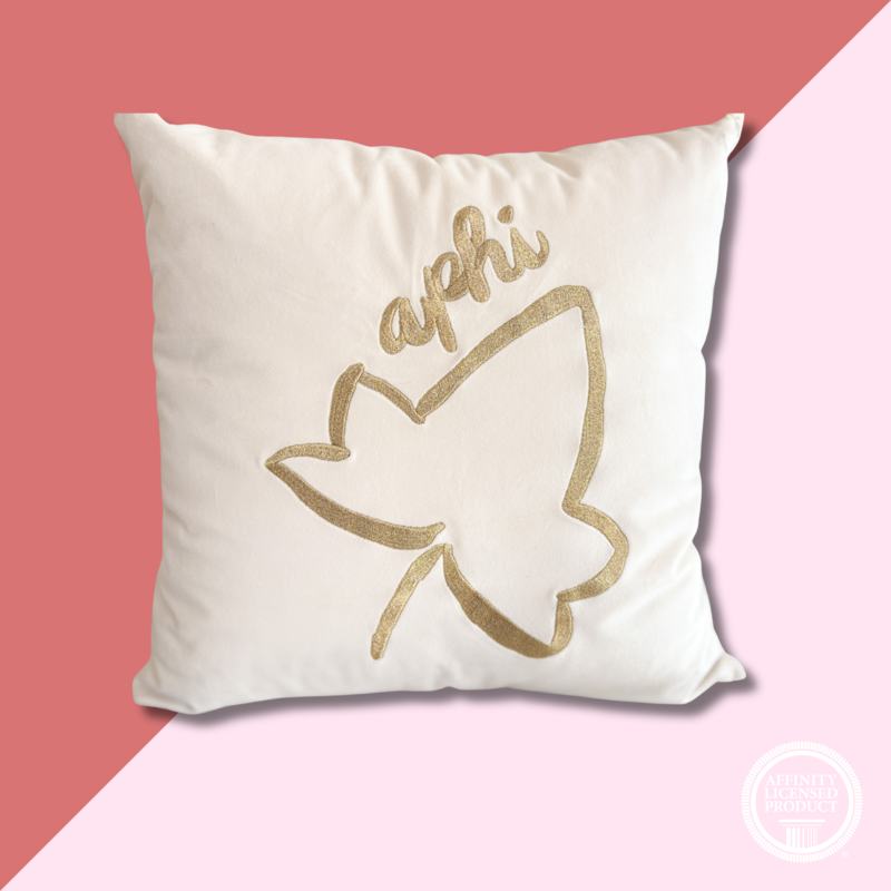 Over The Moon APHI Velvet Square Pillow