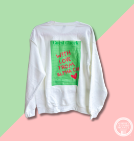 AXO Check Sweatshirt