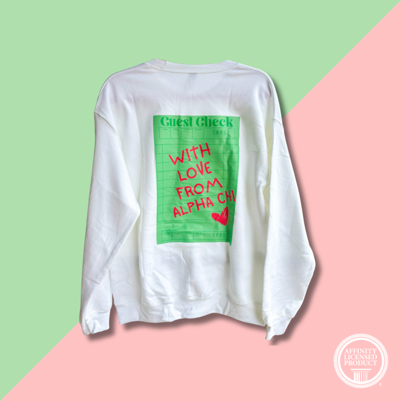 AXO Check Sweatshirt