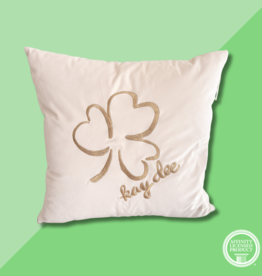 Over The Moon KD Velvet Square Pillow