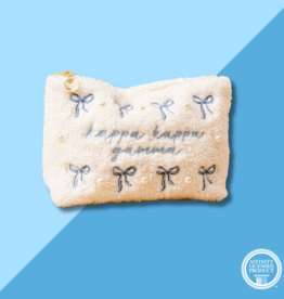 The Darling Effect KKG Bows & Pearls Teddy Pouch