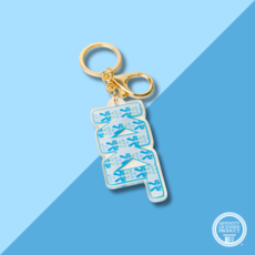 The Darling Effect KKG Letter Acrylic Keychain