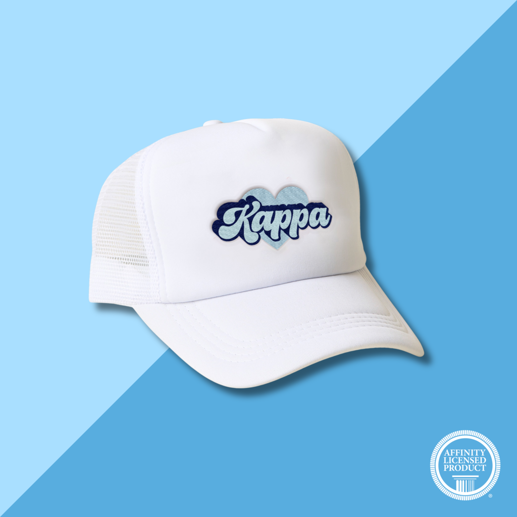 The Darling Effect KKG White Trucker Hat
