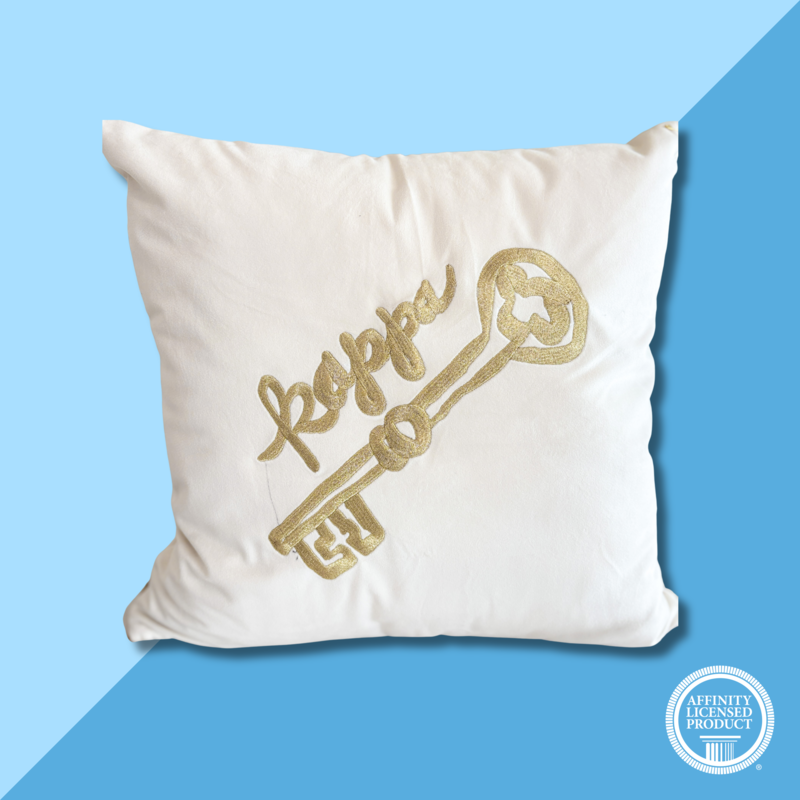 Over The Moon KKG Velvet Square Pillow