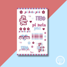The Darling Effect PBP Sorority Sticker Sheet
