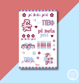 The Darling Effect PBP Sorority Sticker Sheet
