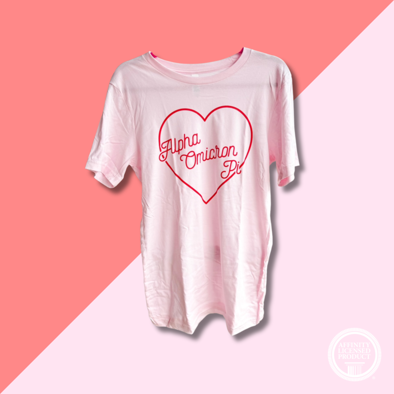 AOPI Retro Heart T-Shirt