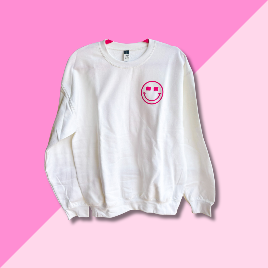 PHI MU Check Sweatshirt