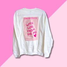 PHI MU Check Sweatshirt