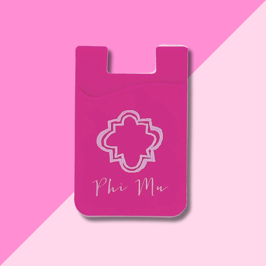 Over The Moon PHI MU Cell Phone Pouch