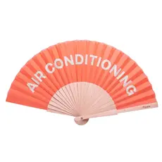 Air Conditioning Hand Fan - Orange