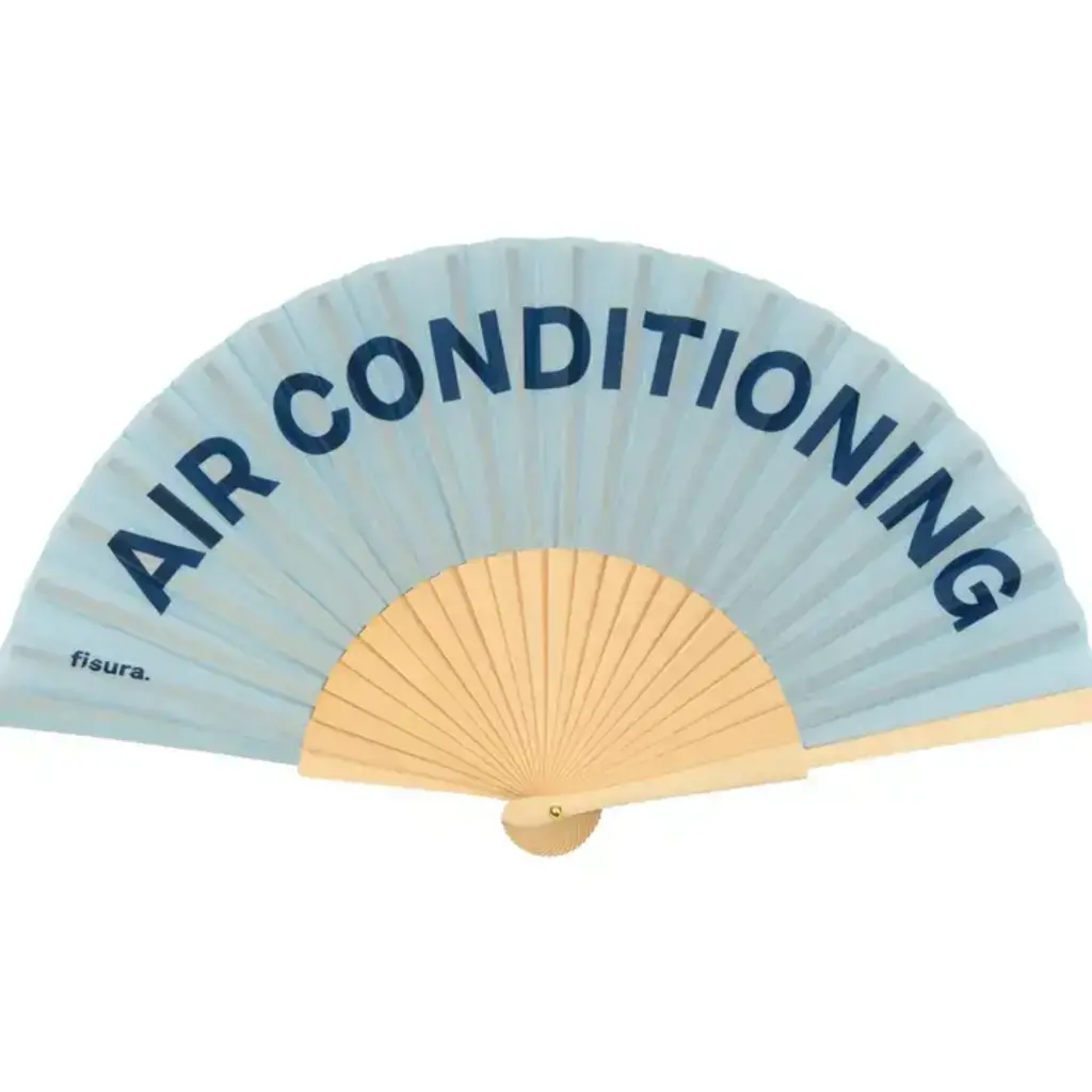 Air Conditioning Hand Fan - Blue