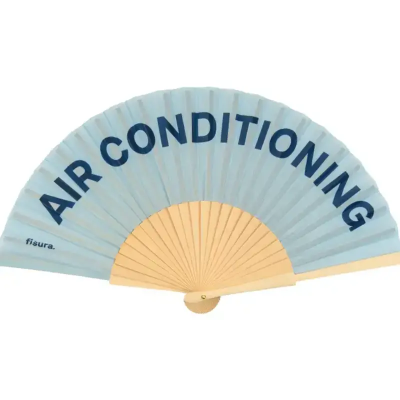 Air Conditioning Hand Fan - Blue