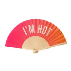 Im Hot Hand Fan - Pink and Orange