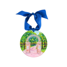 Ole Miss Landmark Acrylic Disc Ornament
