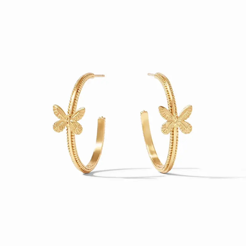 Butterfly Hoop - Gold - S