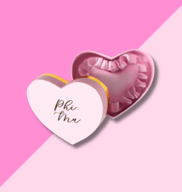 Over The Moon PHI MU Badge Pillow & Box