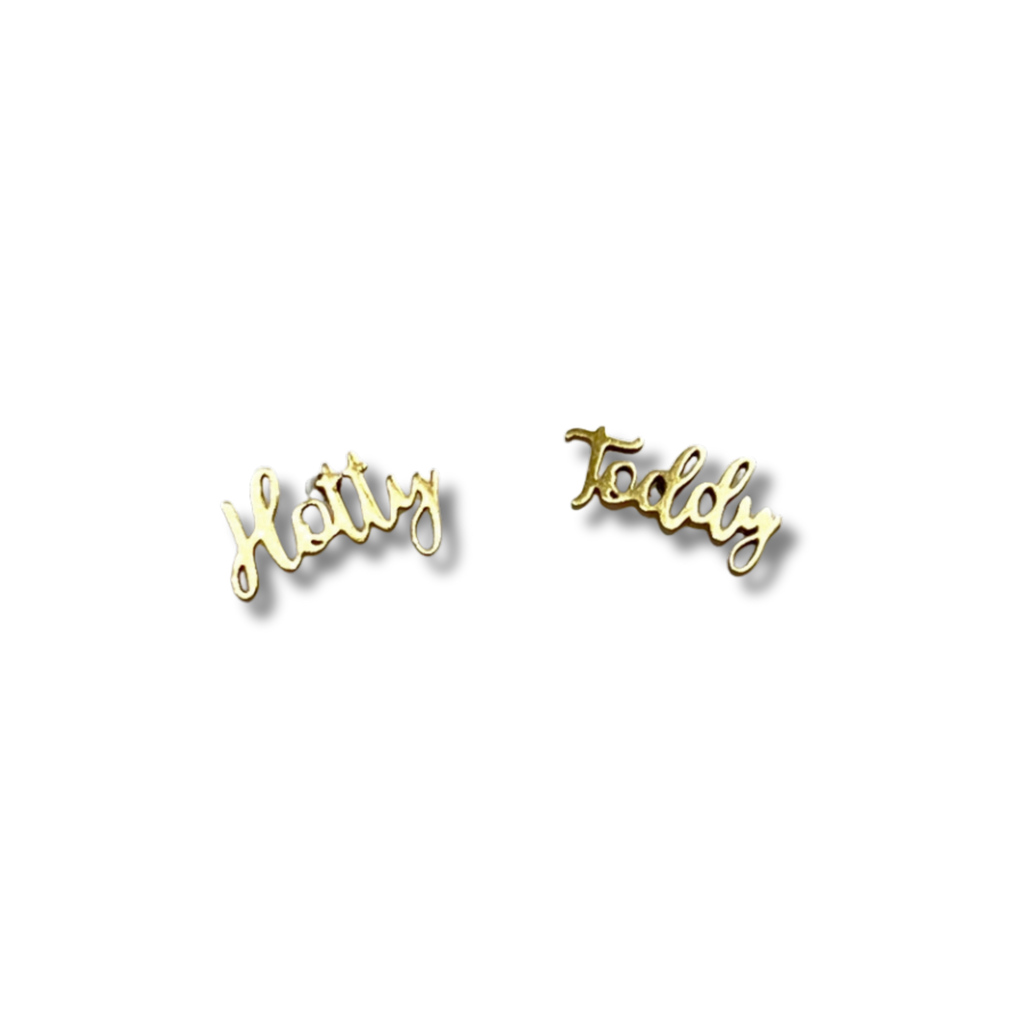 Hotty Toddy Gold Stud Earrings